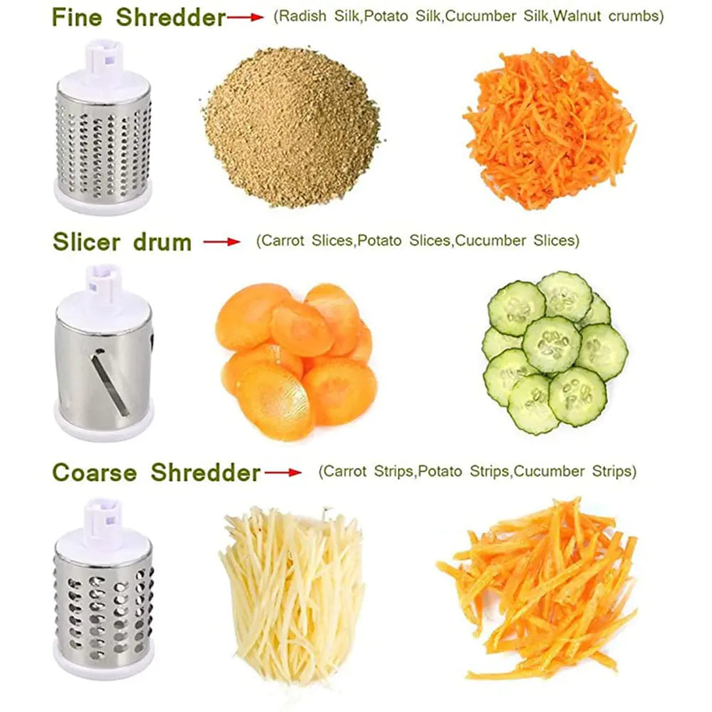 Rotary Food Slicer & Grater